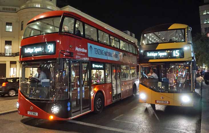 Metroline New Routemaster ST812 & Go-Ahead London LT394